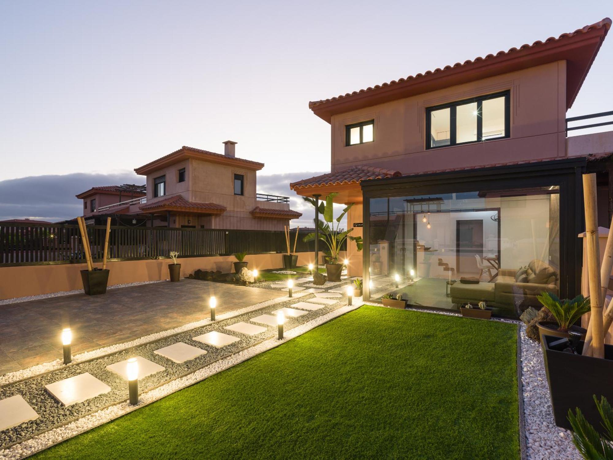 Giraud I - Luxurious Secluded Villa Next To The Sea Lajares Exterior foto